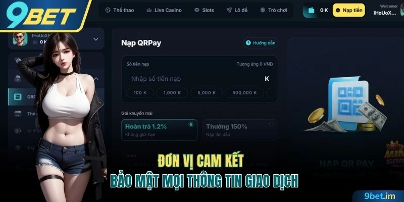 Thương hiệu cam kết bảo mật mọi thông tin giao dịch