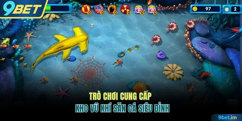 Trò chơi cung cấp kho vũ khí siêu đỉnh